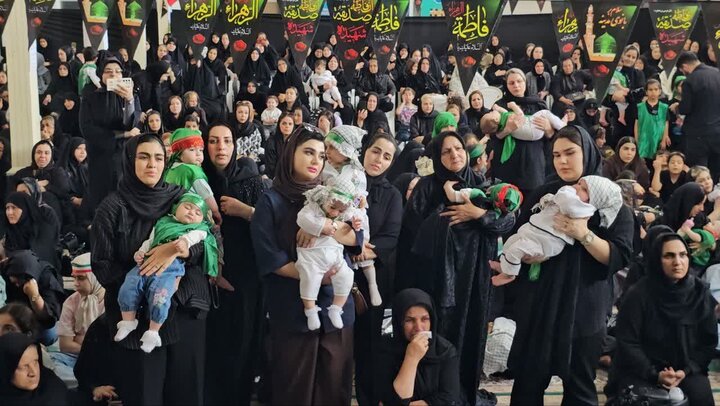 اجتماع شیرخوارگان حسینی در آستارا