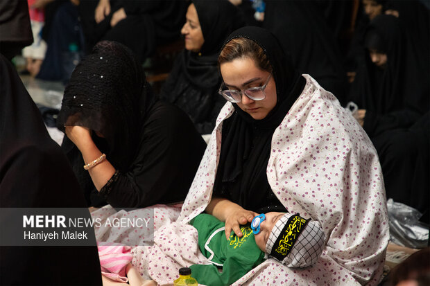 مراسم «شیرخوارگان حسینی» در گرگان
