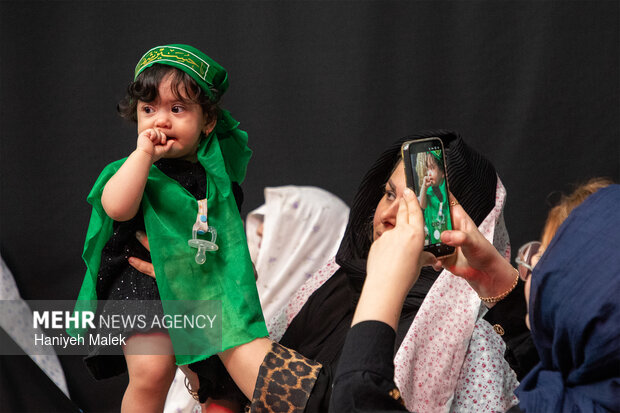 مراسم «شیرخوارگان حسینی» در گرگان
