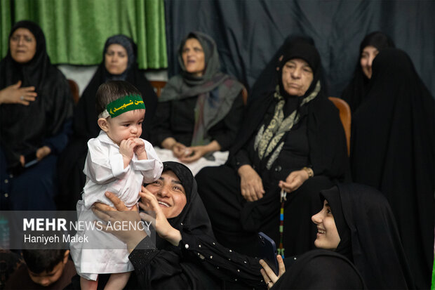 مراسم «شیرخوارگان حسینی» در گرگان
