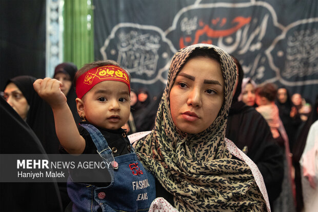 مراسم «شیرخوارگان حسینی» در گرگان
