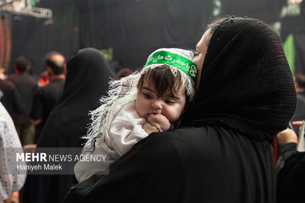 مراسم «شیرخوارگان حسینی» در گرگان
