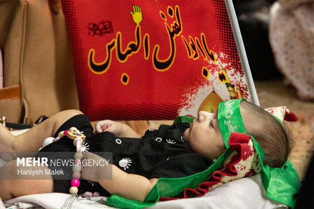 مراسم «شیرخوارگان حسینی» در گرگان
