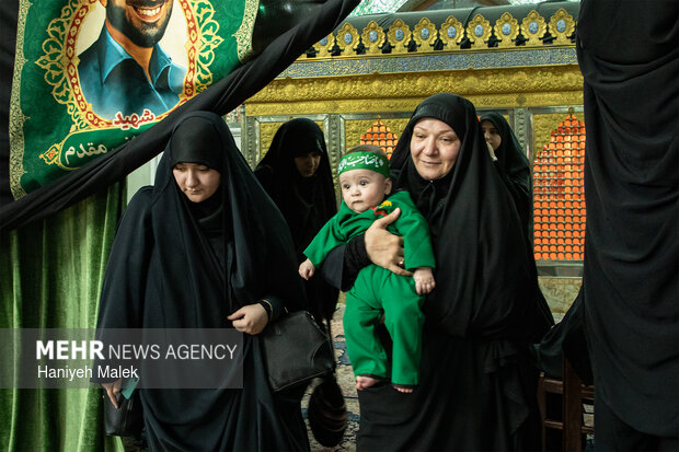 مراسم «شیرخوارگان حسینی» در گرگان
