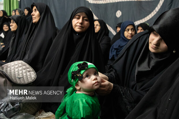 مراسم «شیرخوارگان حسینی» در گرگان
