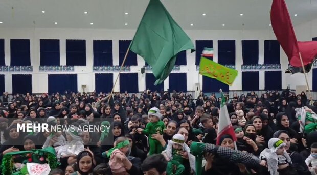 برگزاری مراسم شیرخوارگان حسینی در چرام