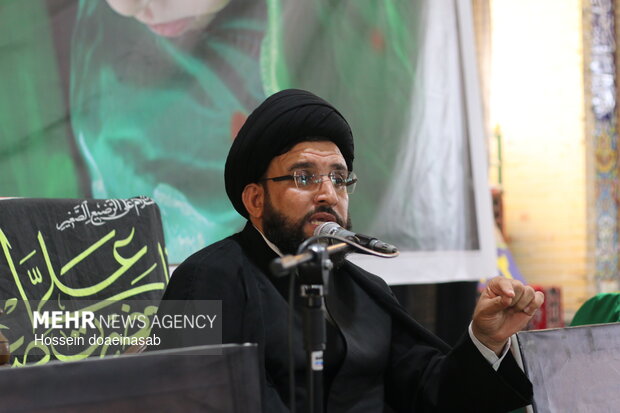 همایش شیرخوارگان حسینی در شهر هشتبندی هرمزگان