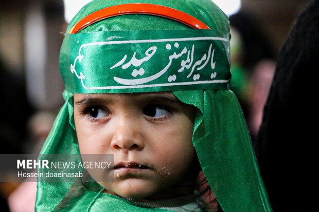 همایش شیرخوارگان حسینی در شهر هشتبندی هرمزگان