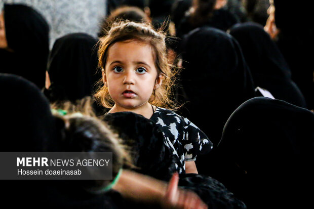 همایش شیرخوارگان حسینی در شهر هشتبندی هرمزگان