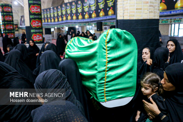 همایش شیرخوارگان حسینی در شهر هشتبندی هرمزگان