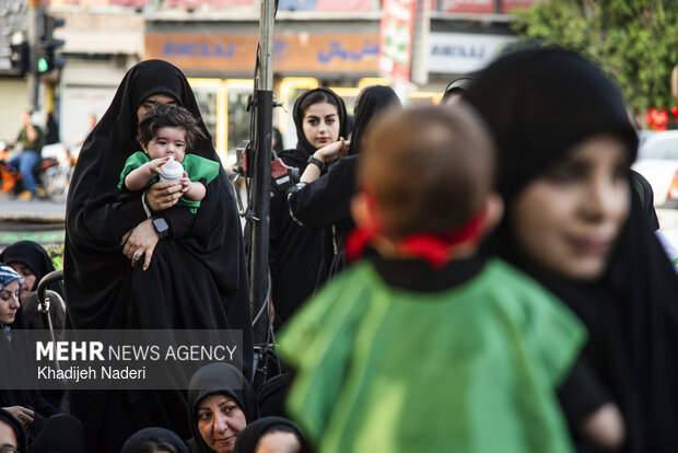 مراسم «شیرخوارگان حسینی» در اصفهان