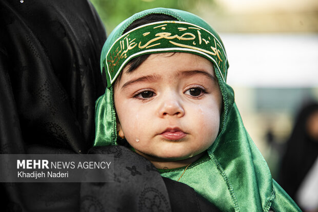 هرچه تیر انداختند، به سپر نام حسین علیه السلام خورد