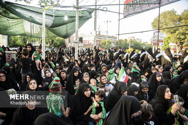 مراسم «شیرخوارگان حسینی» در اصفهان