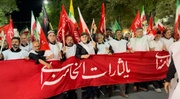 اجتماع صد و یازدهم؛ شهرکردی‌ها کفن‌پوش آمدند