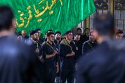 عزاداری پرشور عاشقان حسینی در اردبیل