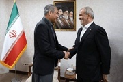 Pakistani interior minister meets with President Pezeshkian