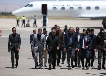 Pakistan’s interior min. arrives in Mashhad for talks