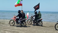 پویش سراسری «میثاق با ولایت» در سواحل خزر آغاز شد