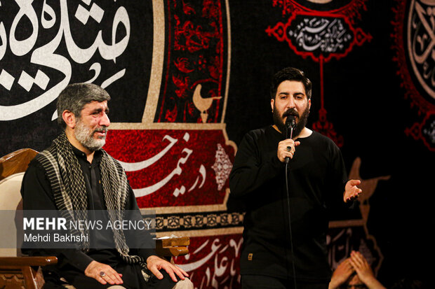 عزاداری شب پنجم هیئت فاطمیون قم