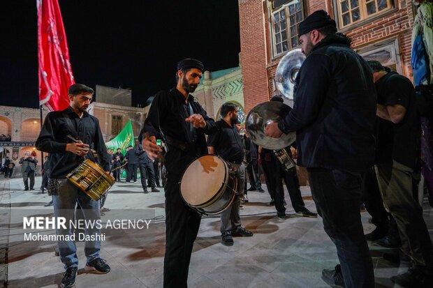عزاداری شب پنجم ماه محرم در حسینیه مجتهد اردبیلی