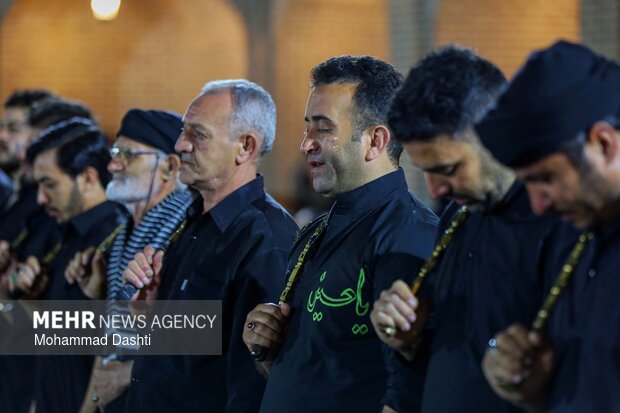 عزاداری شب پنجم ماه محرم در حسینیه مجتهد اردبیلی