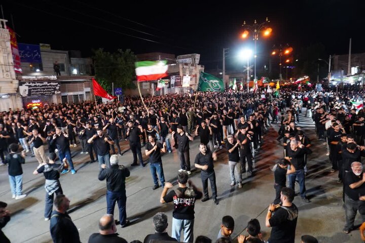 گالیکش غرق در شور حسینی شد