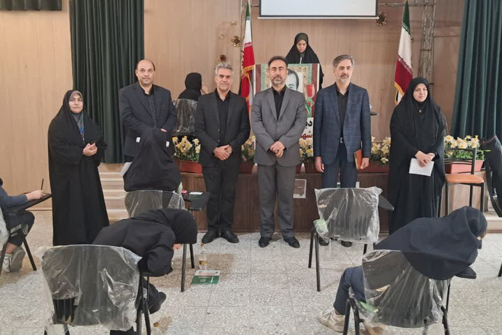 شایعه برداشتن چادر در آزمون البرز صحت ندارد