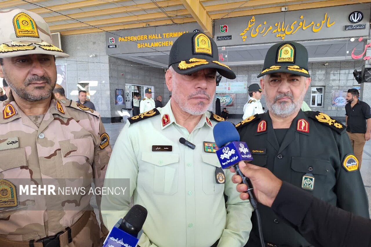 زائران،اربعين،انتظامي،شرايط،گذشته،ايران،شرفي،مسافرتي،راهپيما ...