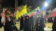 اجتماع عاشورایی هیئت رضویه؛عهد جوانان گلپایگان بامکتب قاسم بن الحسن(ع)