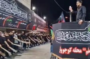 حضور مدیرکل تبلیغات اسلامی آذربایجان‌شرقی در دسته جات حسینی تبریز