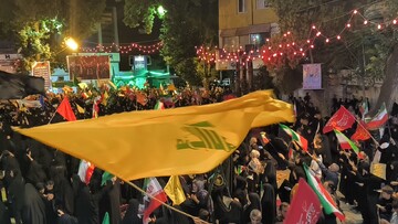 حمایت قاطع مردم کرمانشاه از حزب‌الله و مردم لبنان