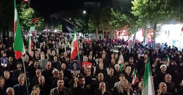 Gülistan halkı Hz.İmam Hüseyin için yasta