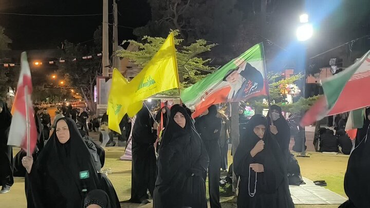 اجتماع عاشورایی هیئت رضویه؛عهد جوانان گلپایگان بامکتب قاسم بن الحسن(ع)