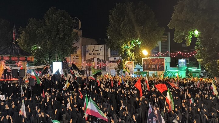صد و دوازدهمین اجتماع نحن منتقمون کرمانشاه همزمان با شب ششم محرم