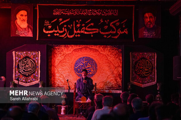 عزاداری در موکب کفیل الزینب س شیراز