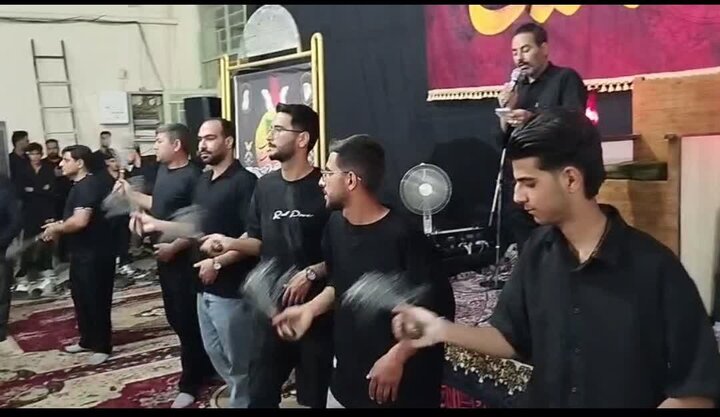 عزاداری کوهبنانی‌ها در شب ششم ماه محرم