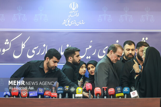 نشست خبری زئیس سازمان بارزسی کل کشور