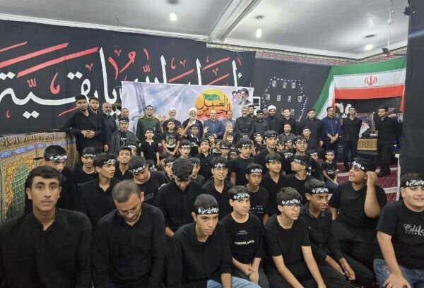 سوگواره «احلی من العسل» با حضور گسترده دانش‌آموزان کنگانی برگزار شد