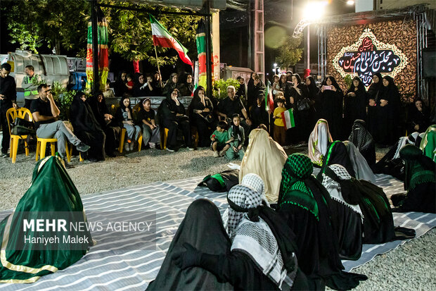 تعزیه خوانی دختران زینبی در گرگان