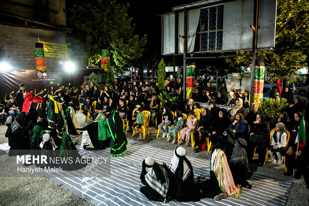 تعزیه خوانی دختران زینبی در گرگان
