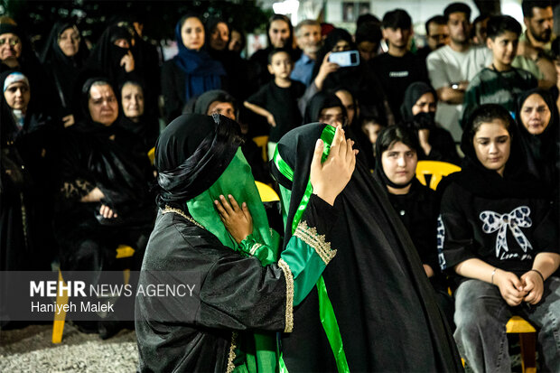 تعزیه خوانی دختران زینبی در گرگان