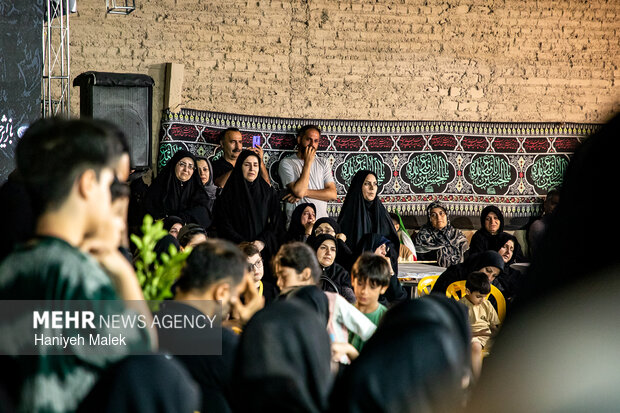تعزیه خوانی دختران زینبی در گرگان