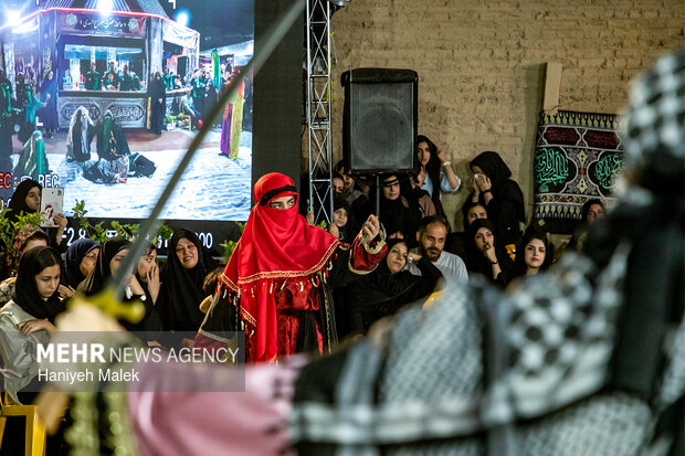 تعزیه خوانی دختران زینبی در گرگان