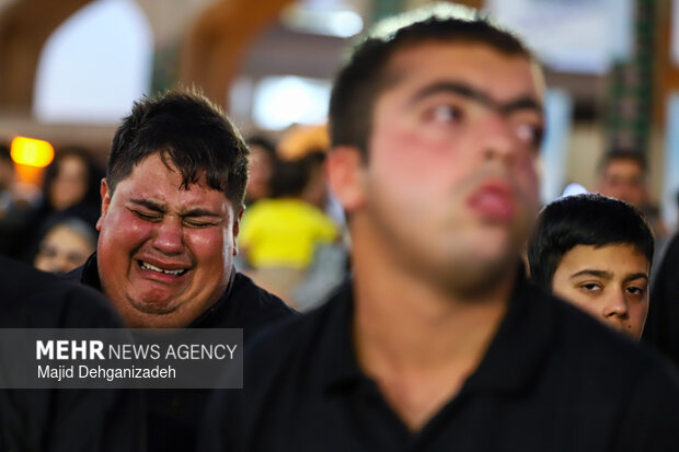 مراسم تعزیه خوانی هیئت عزاداران خاص حسین علیه السلام