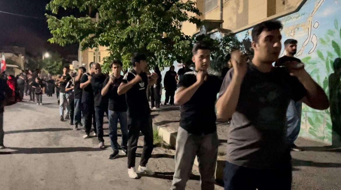 عزاداری ماه محرم در مسجدسلیمان