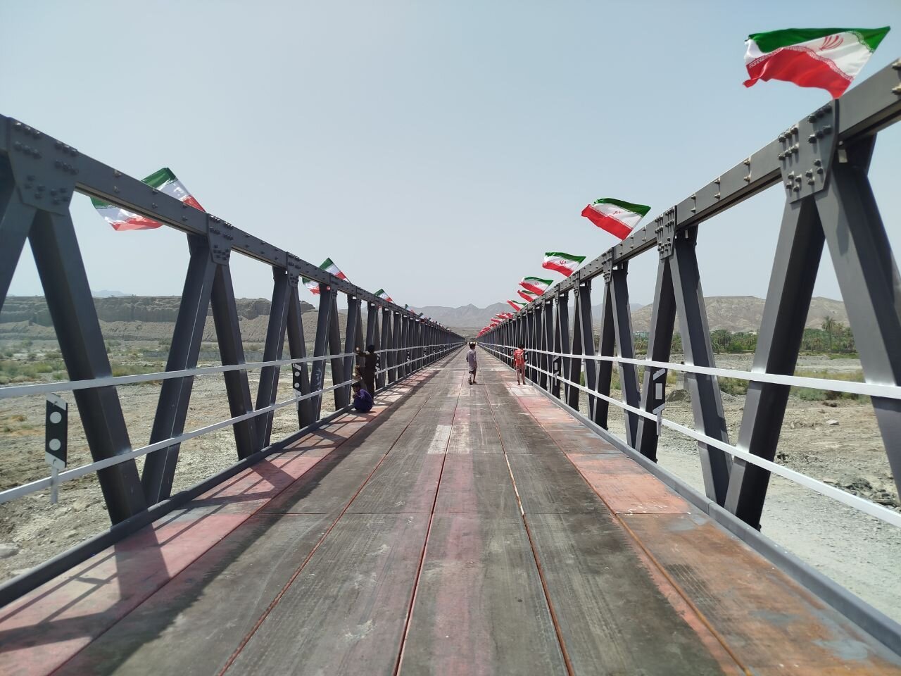 پل حمیری نیکشهر – قصرقند افتتاح شد