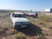 امدادرسانی به ۲ سانحه رانندگی محور میامی-سبزوار؛ یک نفر جان باخت