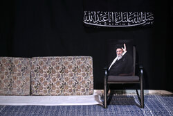 مراسم عزاداری ماه محرم در جوار محل عروج ملکوتی قائد شهید