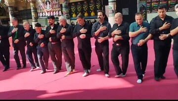عزاداری اهالی روستای خرمدشت کوهبنان در روز هفتم ماه محرم