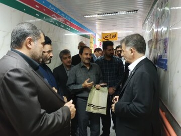 رئیس دانشگاه علوم پزشکی کرمانشاه از بیمارستان سنقر بازدید کرد